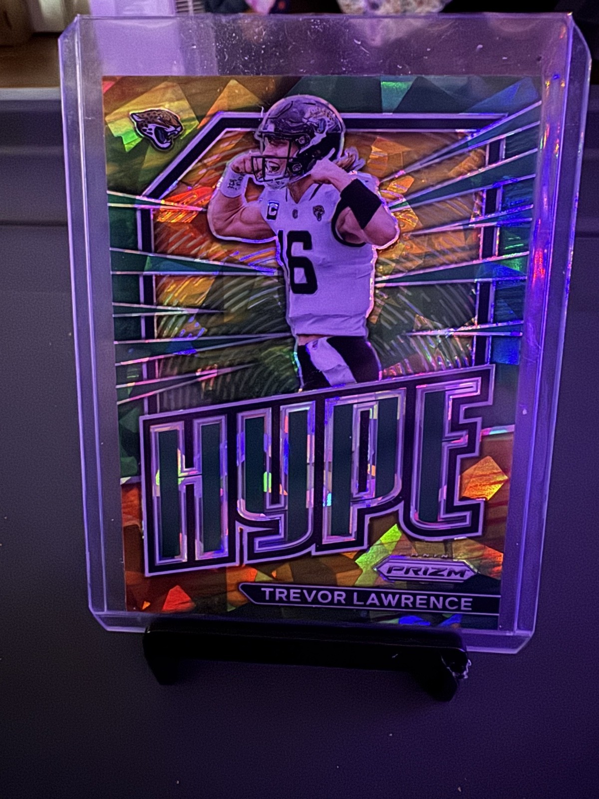 2022 Panini Prizm - Hype Trevor Lawrence #H-1 Green Ice Prizm