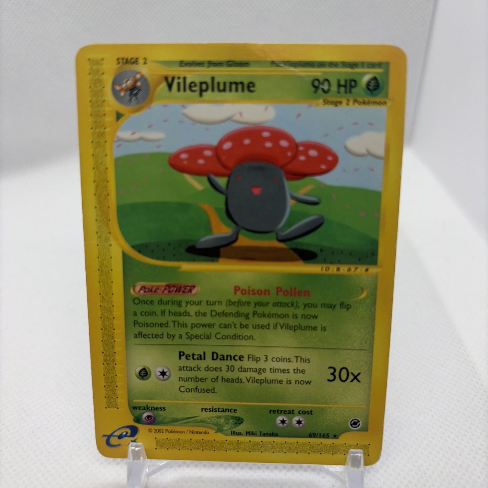 Vileplume | 69/165 | Expedition Base Set | Rare | | TGC