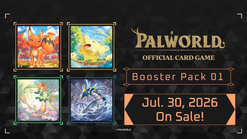 Palworld TCG: Dawn of Palpagos Booster Box 1st Edition Palworld TCG: Dawn of Palpagos Booster Box 1st Edition