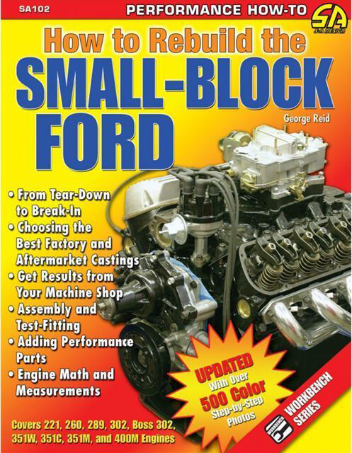 Rebuild The Small-Block Ford 289 302 351 400 Color Book