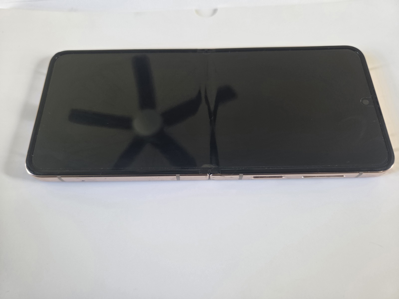  Screen Replacement for Samsung Galaxy Z Flip4 Pink Gold OEM Original Samsung 
