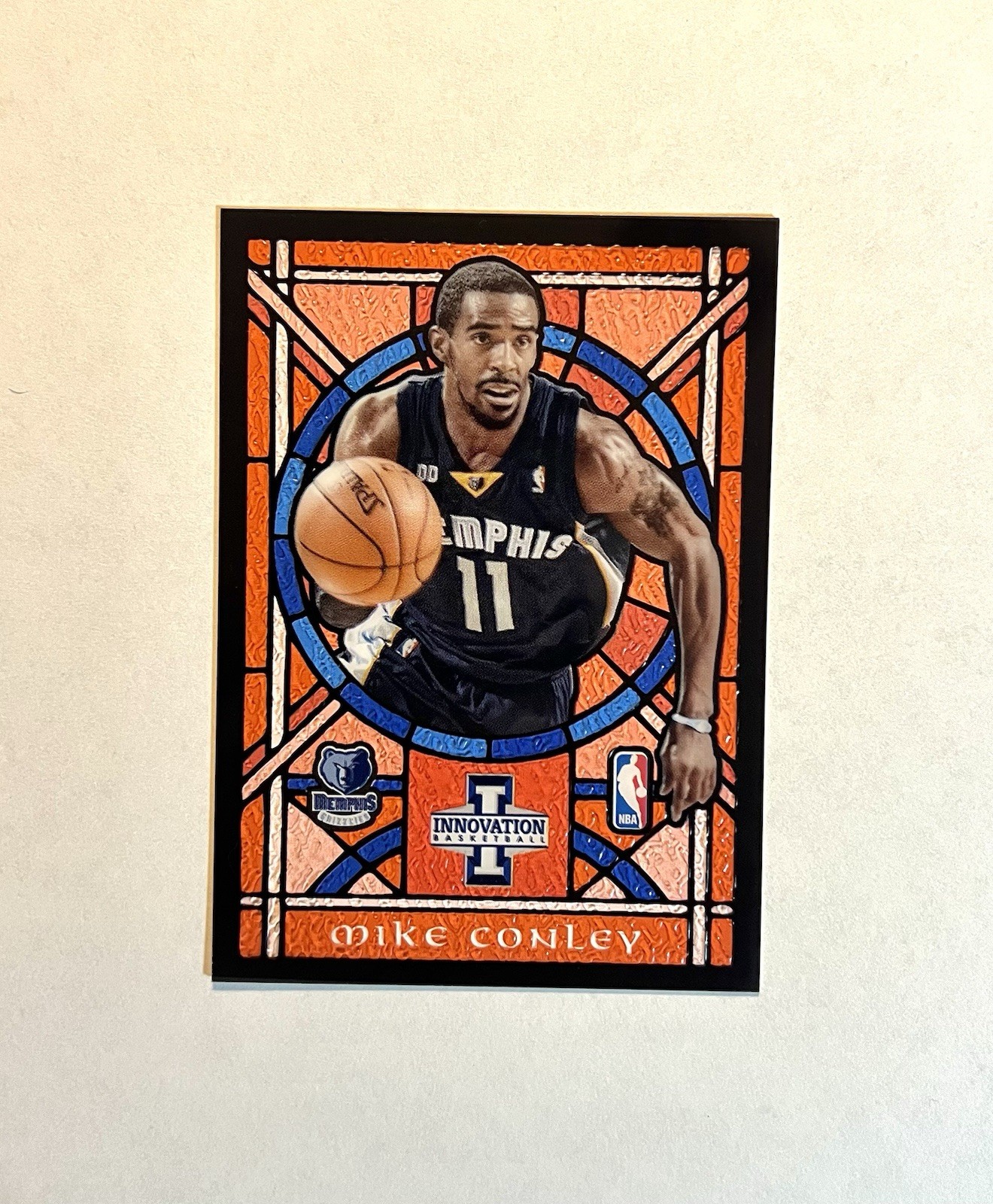 2012-2013 Panini Innovation Stained Glass Mike Conley #49 Grizzlies 2012-2013 Panini Innovation Stained Glass Mike Conley #49 Grizzlies