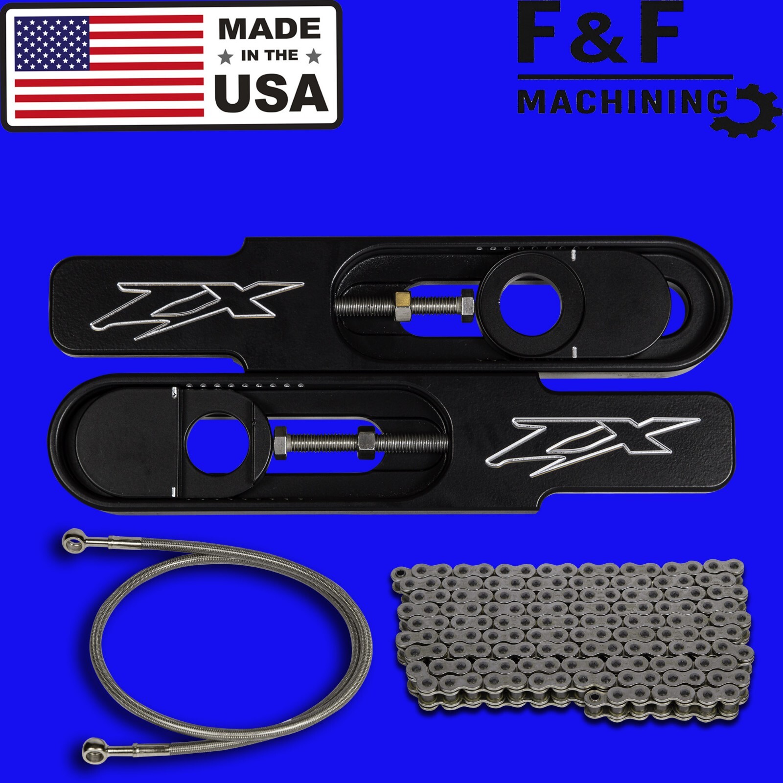 2007-2008 Kawasaki ZX6 -ZX6R swingarm extension kit  