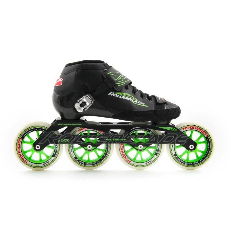 NEW Rollerblade Powerblade 195 Speed Skates Mens 9.5 EU 42.5 4x110