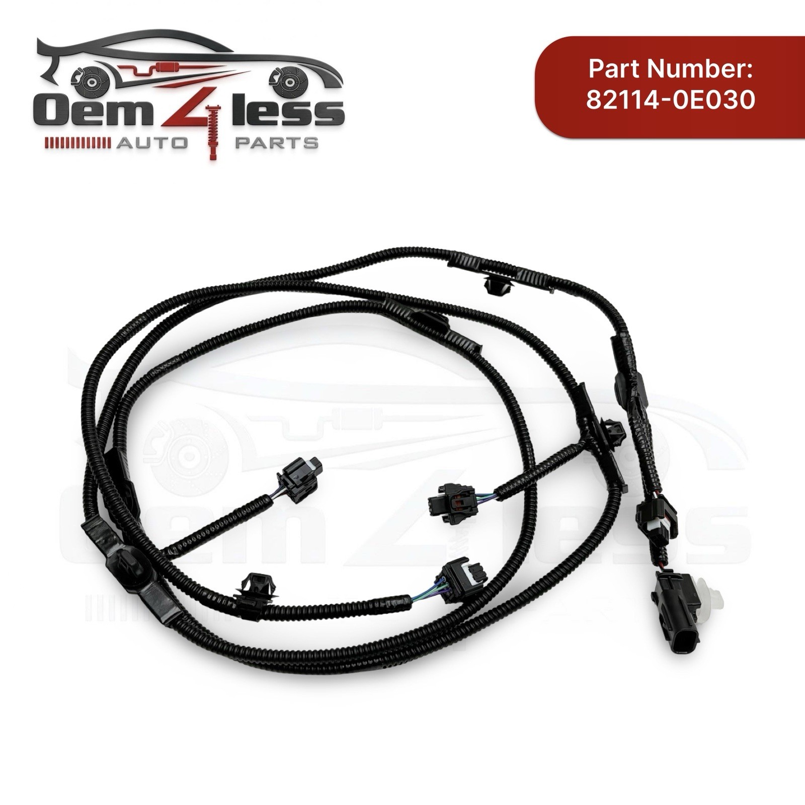 LEXUS RX350 2016 - 2020 FRONT BUMPER PARKING SENSOR HARNESS WIRE OEM 82114-0E030