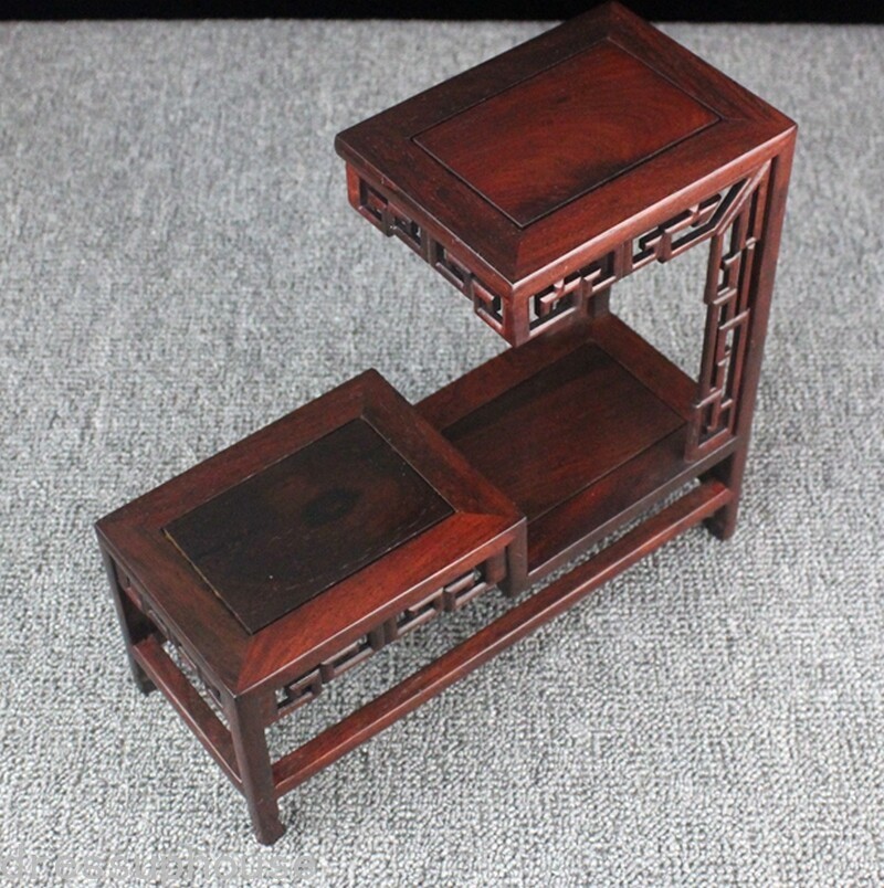 Rosewood Rack Art Craft Stand Bonsai Teapot Stone Vase Flower Pot Base Rosewood Rack Art Craft Stand Bonsai Teapot Stone Vase Flower Pot Base