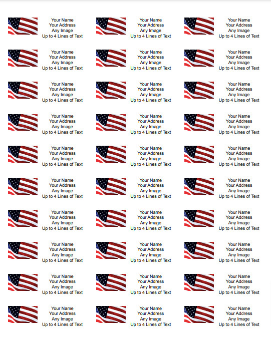 60 Personalized Return Address Labels Custom Adhesive Mailing Labels 1\ 60 Personalized Return Address Labels Custom Adhesive Mailing Labels 1\