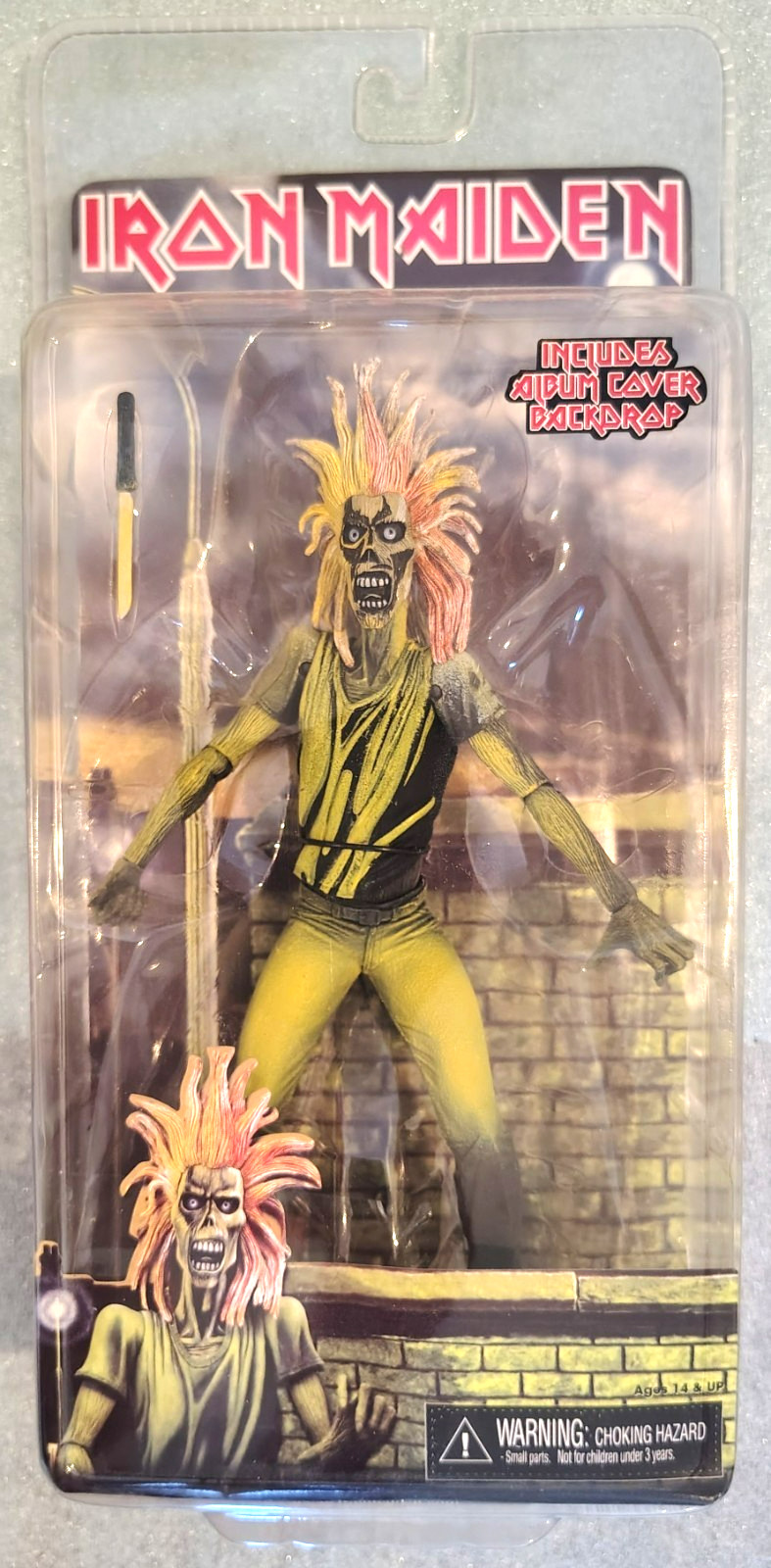 Neca Iron Maiden Eddie Action Figure First Album Cover
