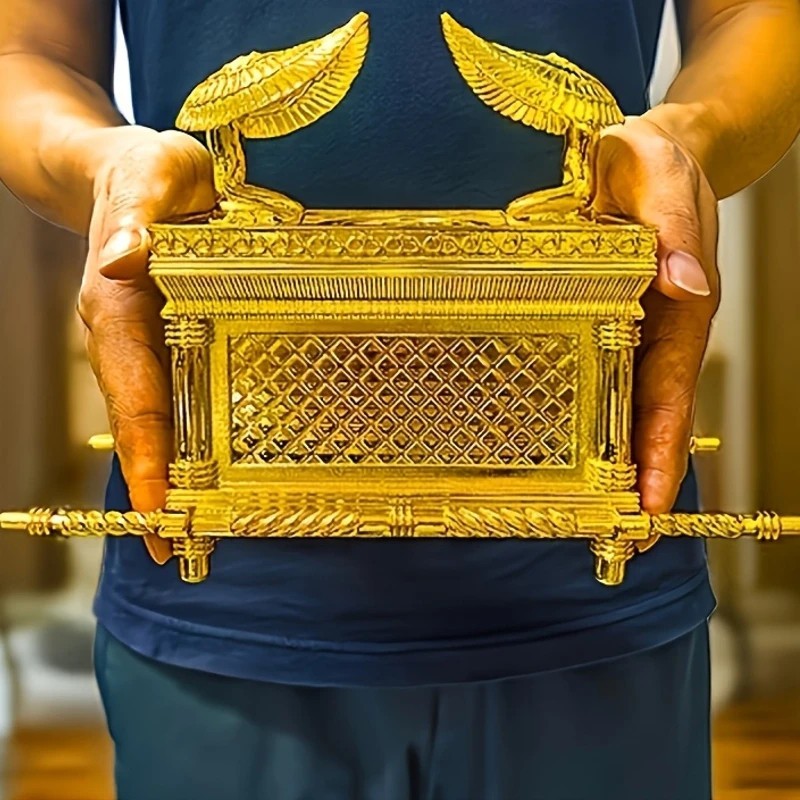 1pc Metal Statue Ark of the Covenant Jewish Ark Jerusalem Religious Belief Home 1pc Metal Statue Ark of the Covenant Jewish Ark Jerusalem Religious Belief Home