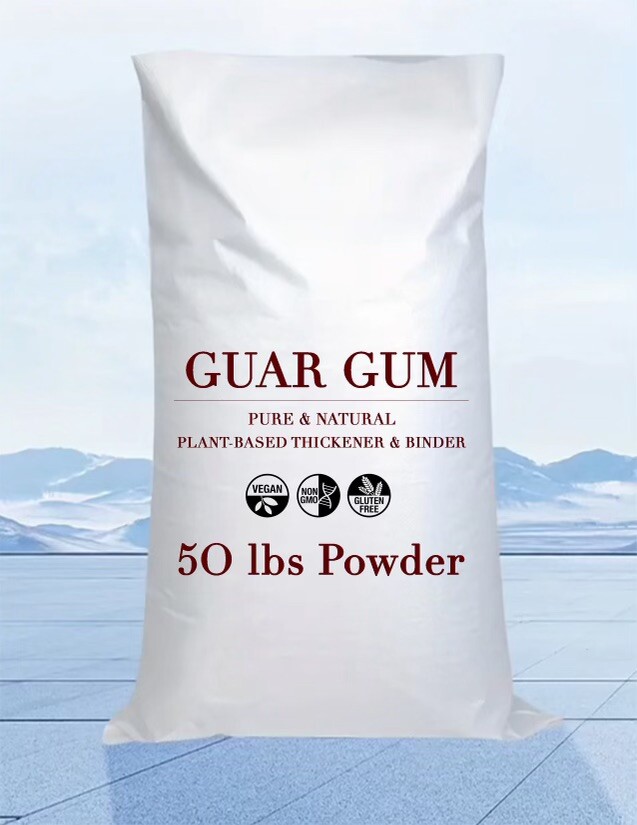 Guar Gum Powder, 50 lb, Thickening Agent , Emulsifier, Non gmo, 