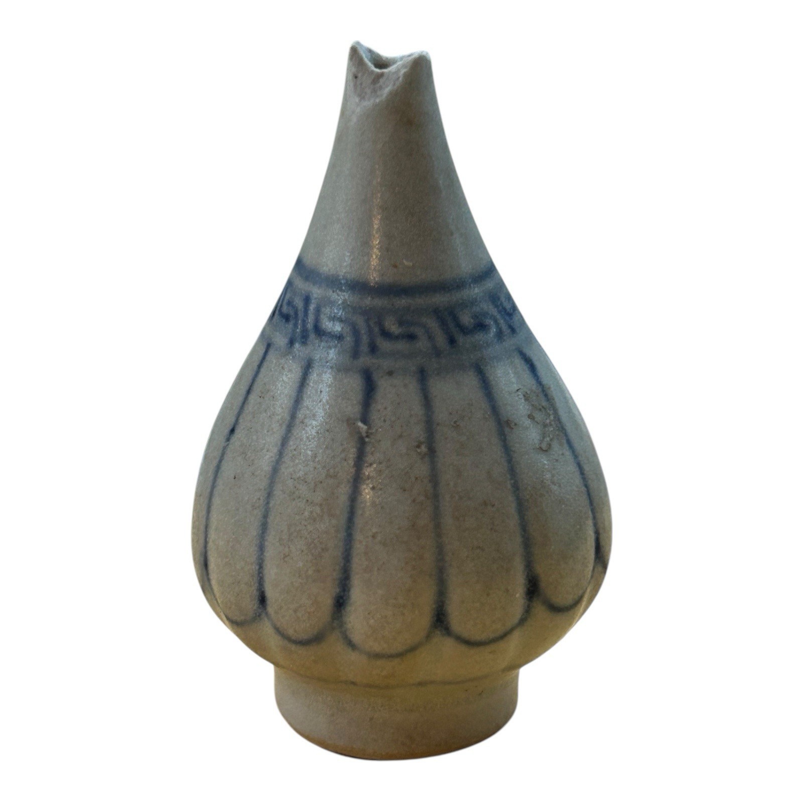 Antique Hoi An Hoard Shipwreck 15th Century jarlette /vase blue/white