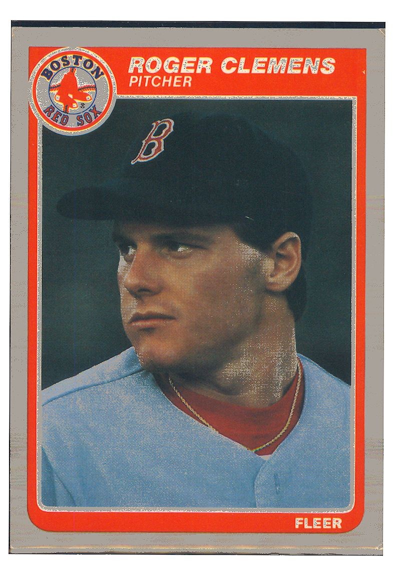 1985 Fleer Roger Clemens #155 RC