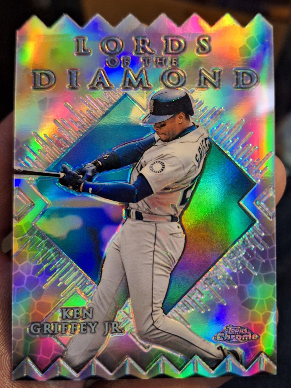 1999 Topps Chrome Refractor - Lords of the Diamond Ken Griffey Jr *MINT/NM* #LD1