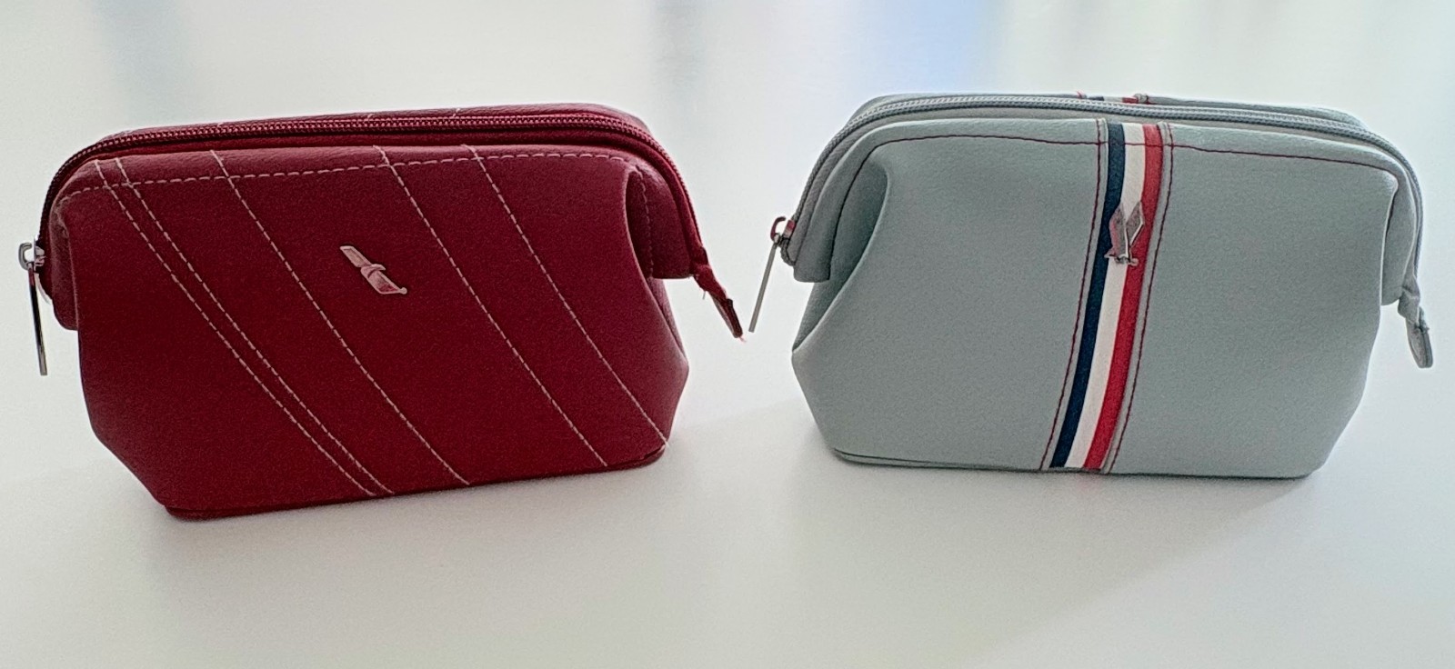 2 AMERICAN AIRLINES 100 Years Silverbird Forward Era Business Class Amenity Kits 2 AMERICAN AIRLINES 100 Years Silverbird Forward Era Business Class Amenity Kits