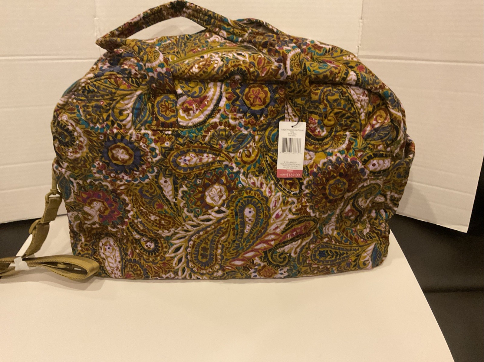 NWT ~ Vera Bradley Buta Spray Large Weekender Travel Bag~ HUGE~OUTLET NWT ~ Vera Bradley Buta Spray Large Weekender Travel Bag~ HUGE~OUTLET