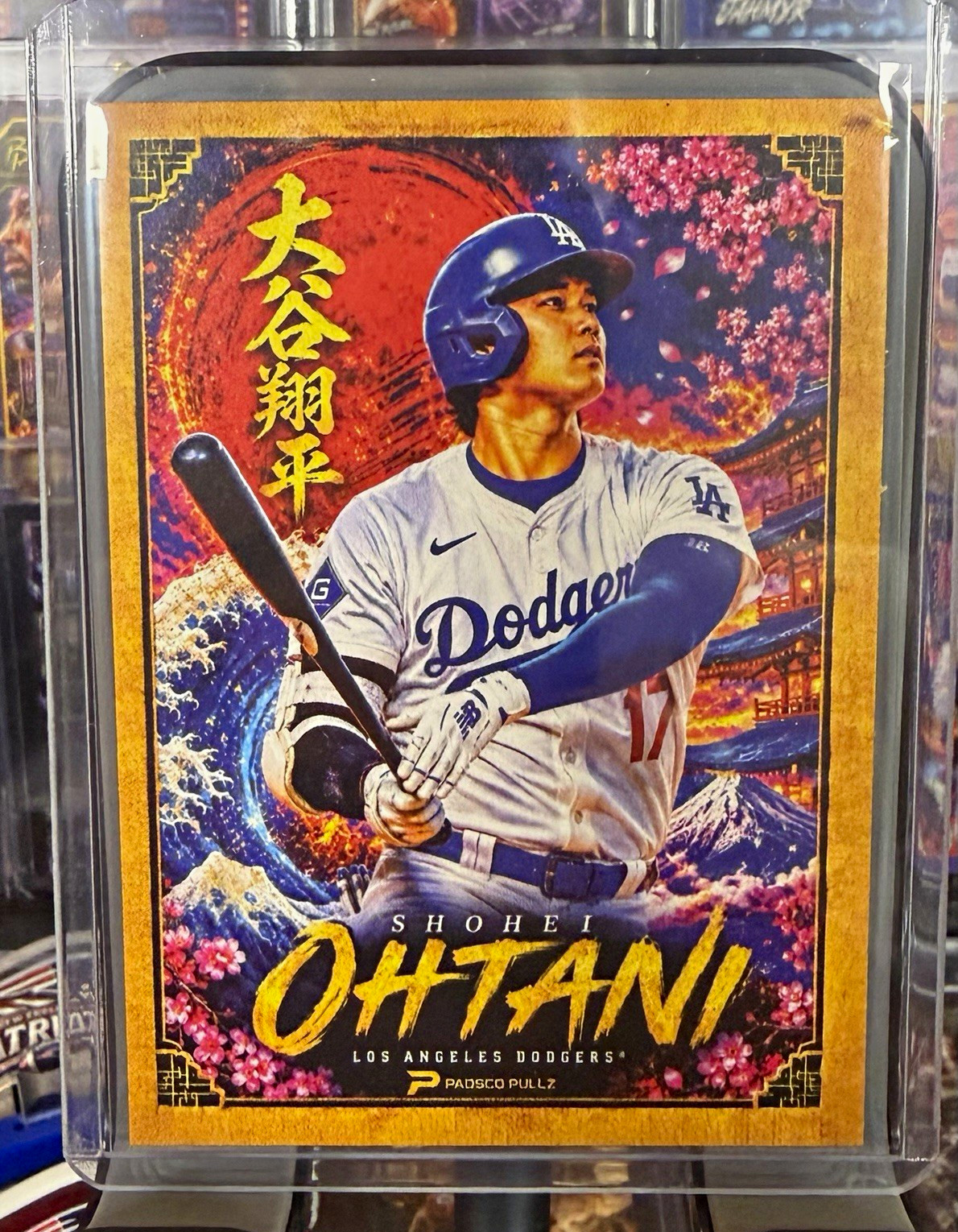 Padscopullz Custom Insert Card Shohei Ohtani Dodgers 