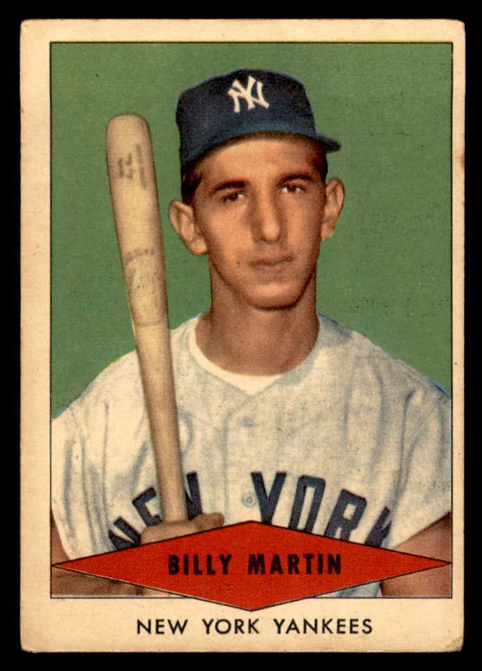 1954 RED HEART BILLY MARTIN YANKEES VG 567448 (KYCARDS)