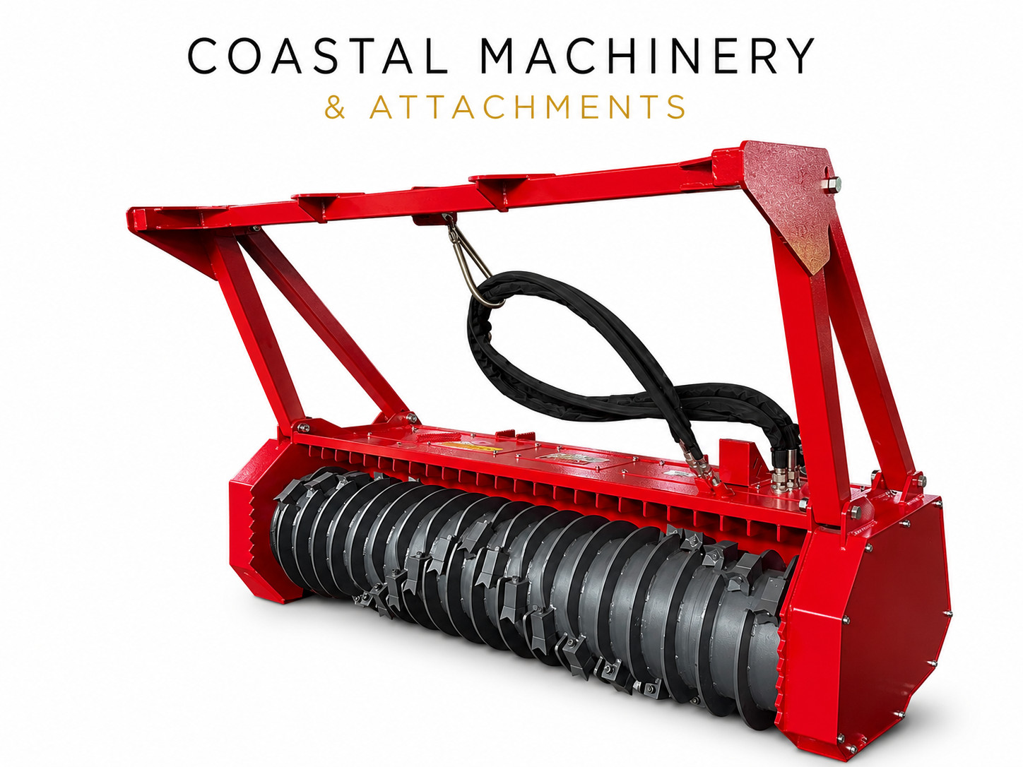 Raytree Skid Steer Drum Mulcher Forestry Mulcher Tree Bush Land Clearing 72