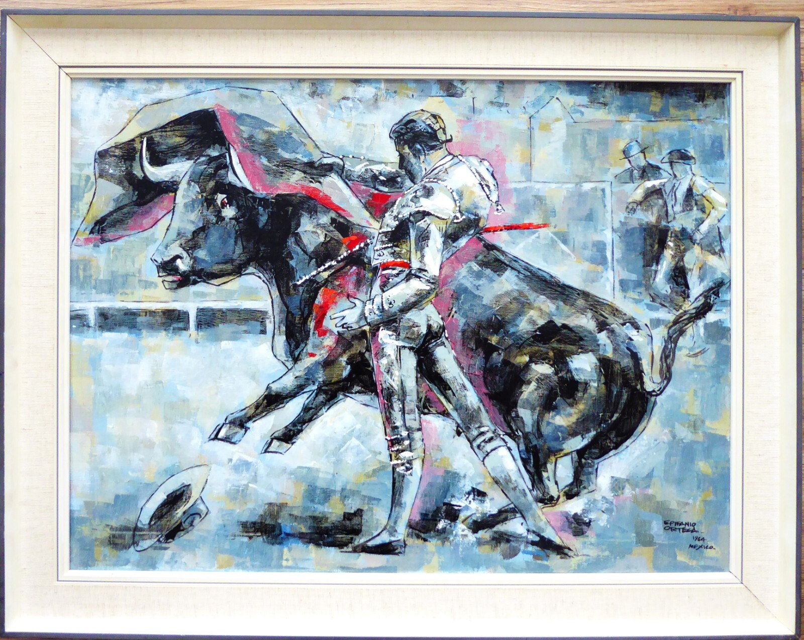 Epifanio Ortega 1964 Mexico Bullfight Torero Matador Bullfight Original #144