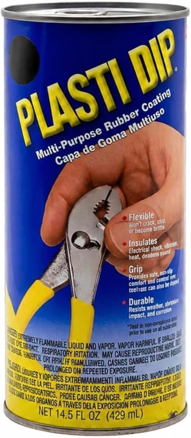 YELLOW 14.5oz Performix PLASTI DIP Plastic Multi Rubber Grip Coating Handle Tool