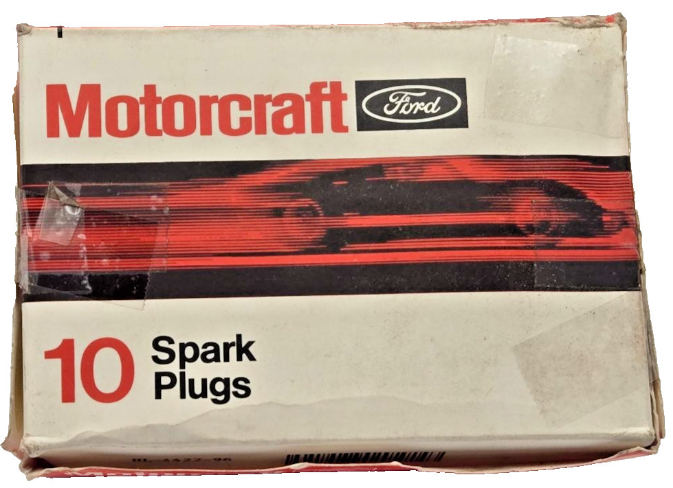 Motorcraft Ford spark plugs AG501 10 pack NOS VTG new