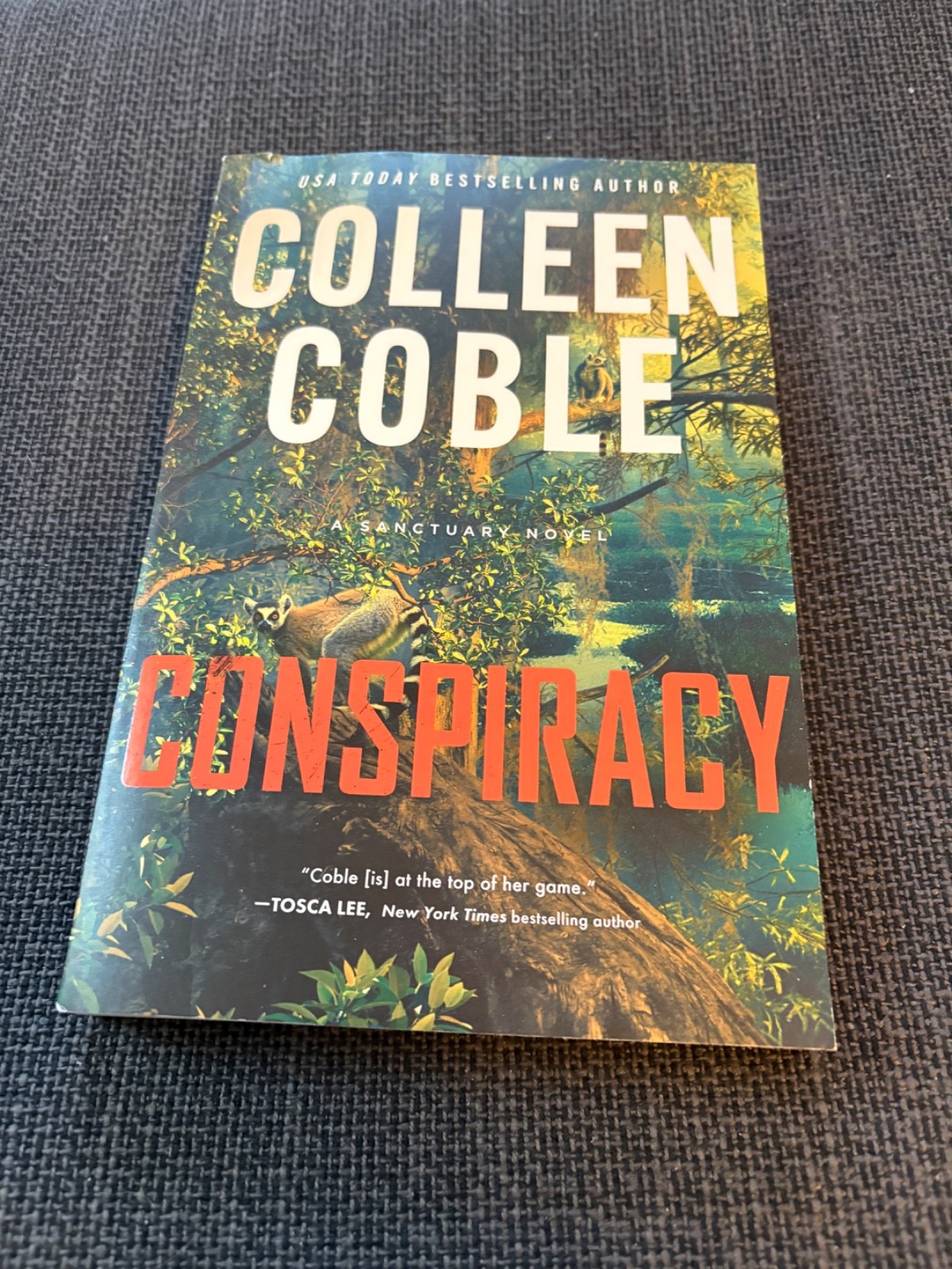 Conspiracy, a Sanctuary Novel by Colleen Coble (2026, paperback) Conspiracy, a Sanctuary Novel by Colleen Coble (2026, paperback)
