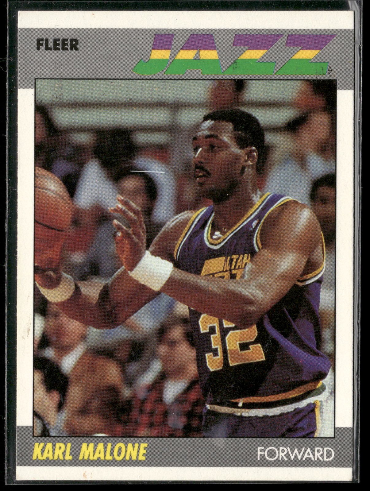 1987-88 Fleer #68 Karl Malone 1987-88 Fleer #68 Karl Malone