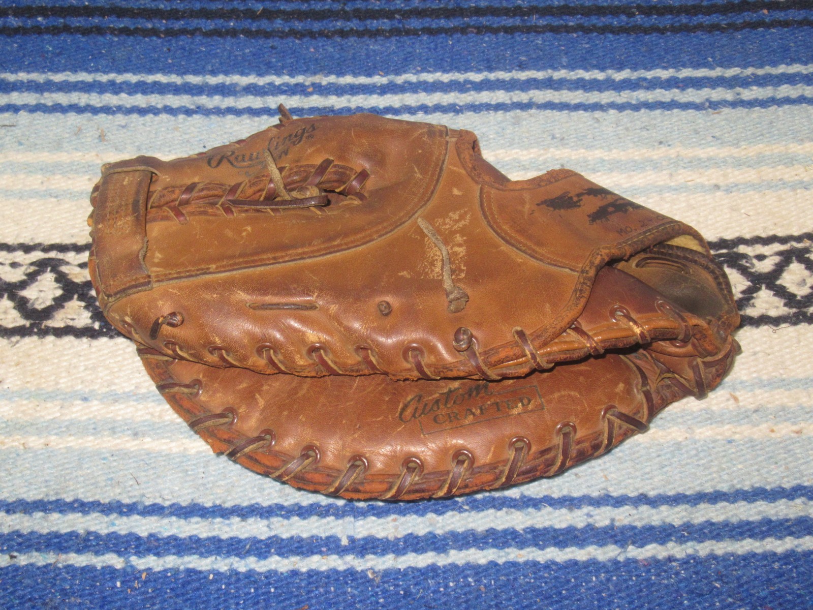 Vintage Rawlings CLAW Trapper TM 72 Stan Musial Baseball Glove USA LHT