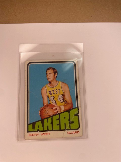 1972-73 Topps Basketball Jerry West #75