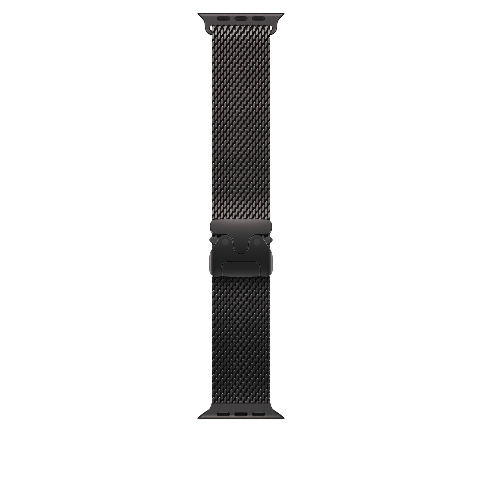 Apple Watch Band Ultra - Titanium Milanese Loop (49mm) - Medium - Black Titanium