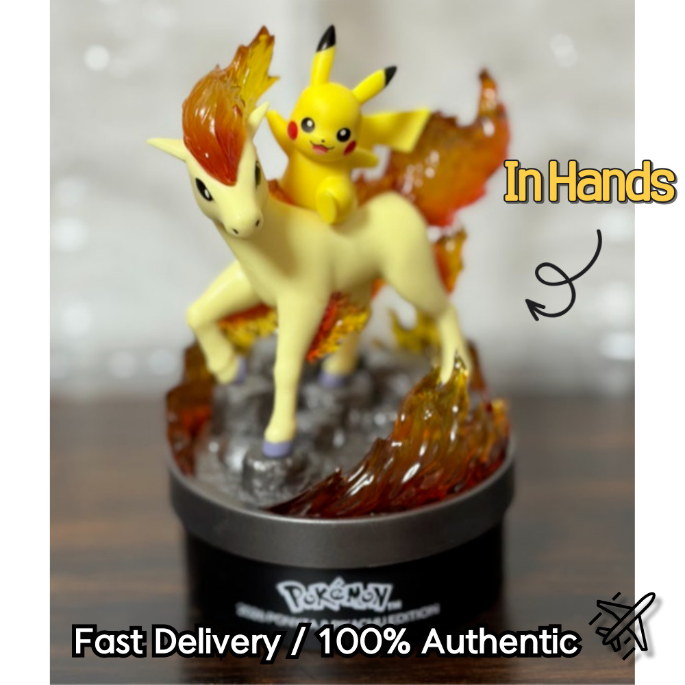 [KOREA EXCLUSIVE] Pikachu & Ponyta Figure 2026 New Pokémon x CGV Limited Edition