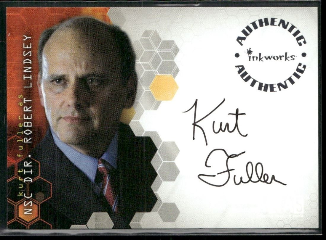 Kurt Fuller Robert Lindsey 2006 Inkworks Alias Auto #A29 Kurt Fuller Robert Lindsey 2006 Inkworks Alias Auto #A29