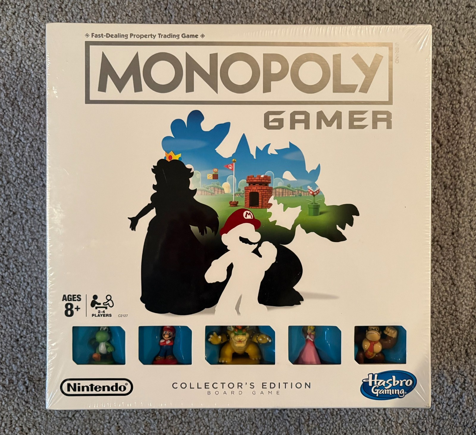 2017 Monopoly Nintendo Gamer Collector\'s Edition Sealed