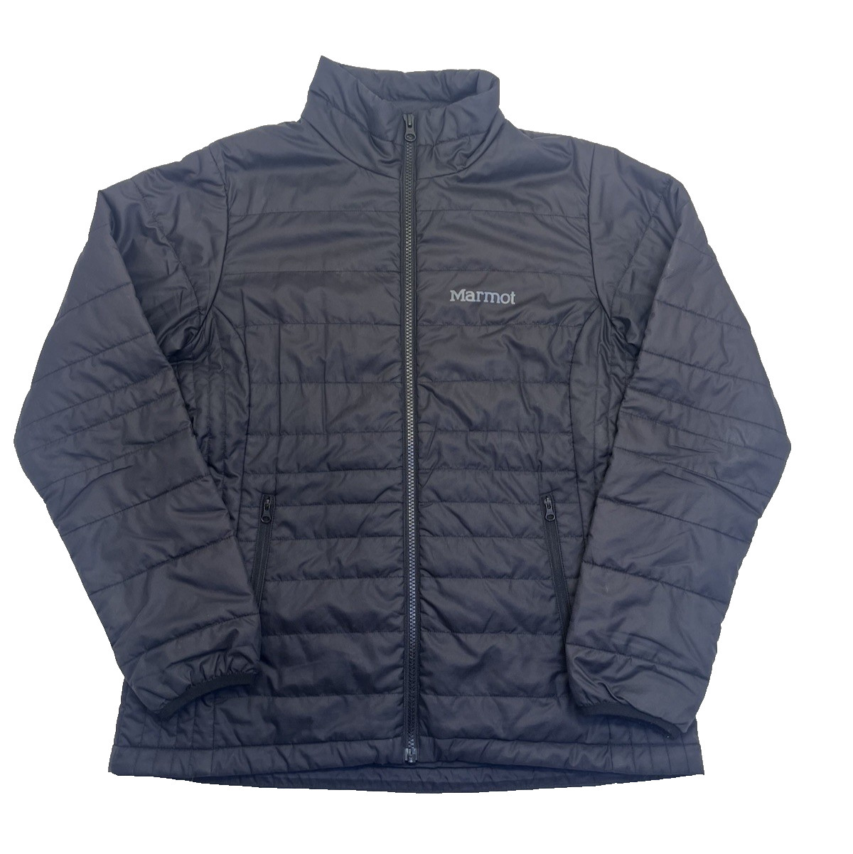 MARMOT Women\'s Medium Black Calen Insulated Quilted Full Zip Puffer Jacket