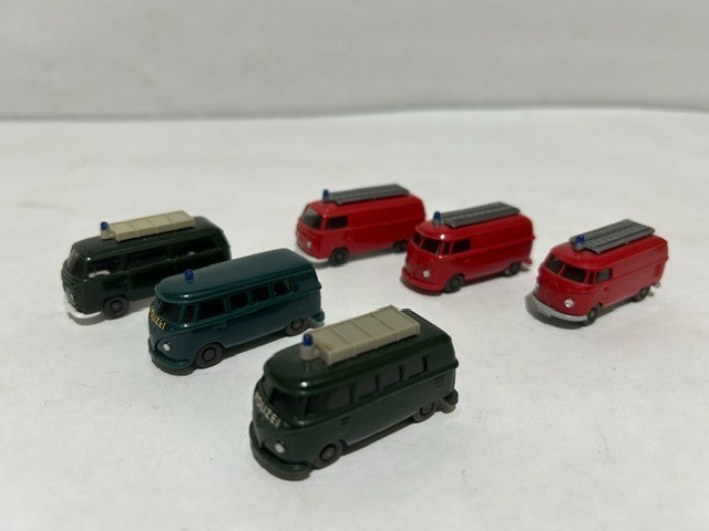 Wiking HO Vintage VW Emergency Van Lot