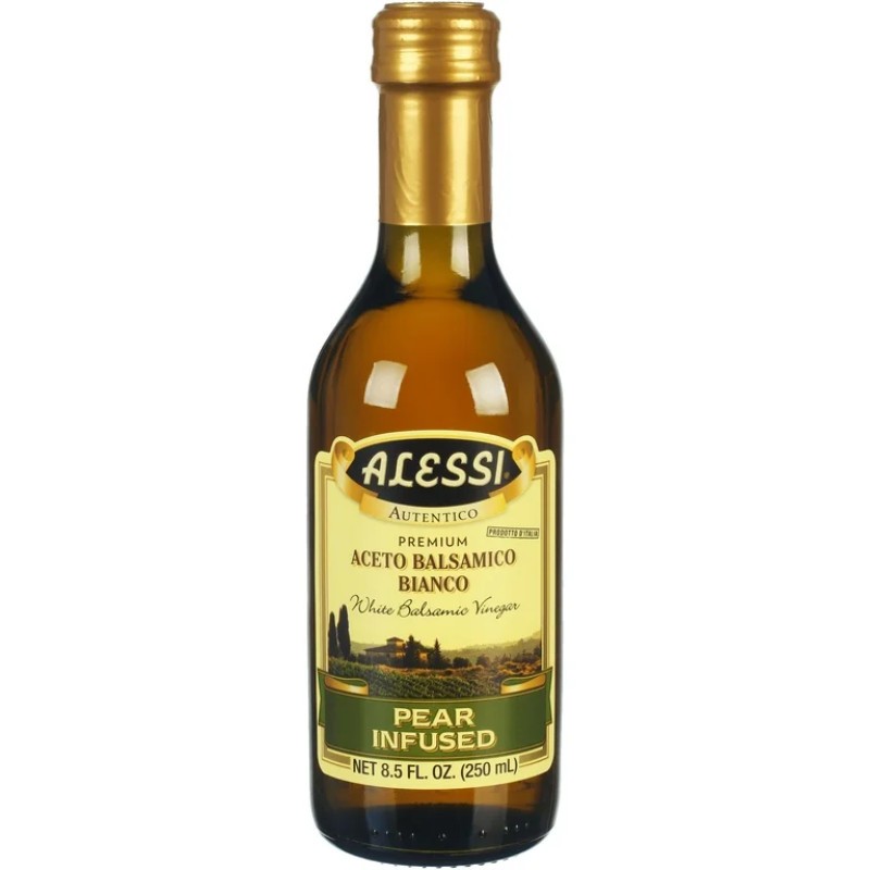 2x Alessi Pear Infused Vinegar Gourmet Sauce Cooking Kitchen Seasoning New 8.5oz