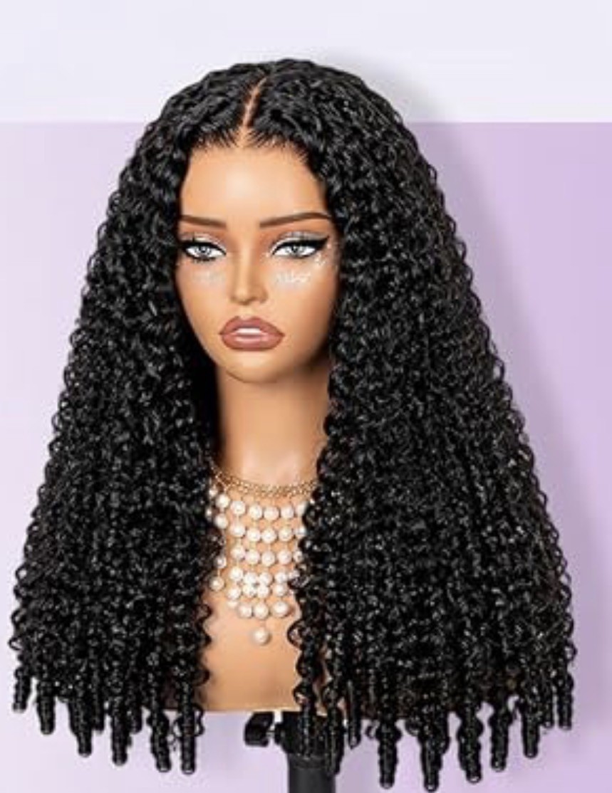 Used beautiful Human Hair Burmese Curl lace front wig READY TO SHIP Used beautiful Human Hair Burmese Curl lace front wig READY TO SHIP