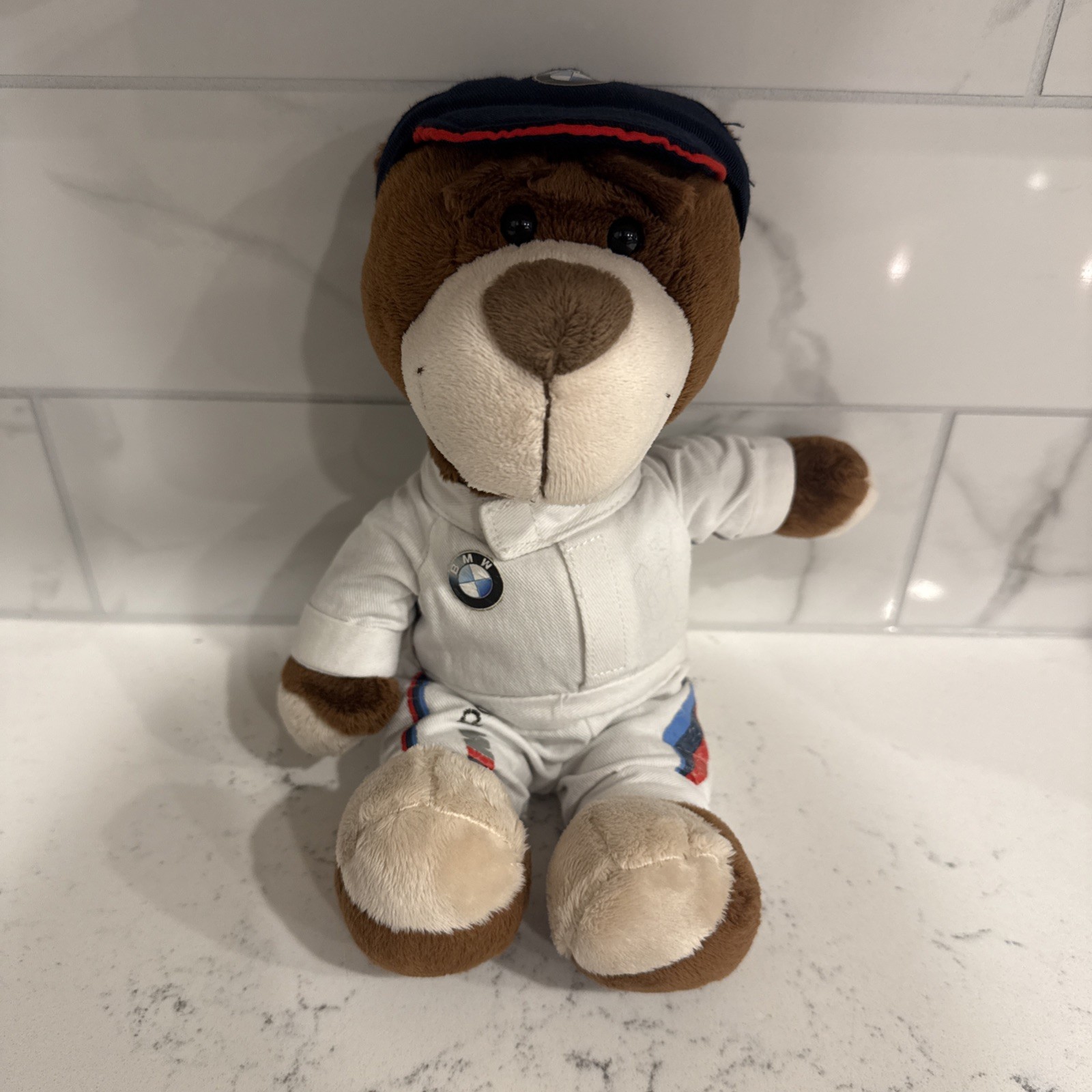 BMW Motorsport Plush Teddy Bear Stuffed Animal Brown Promotional Official - PL3