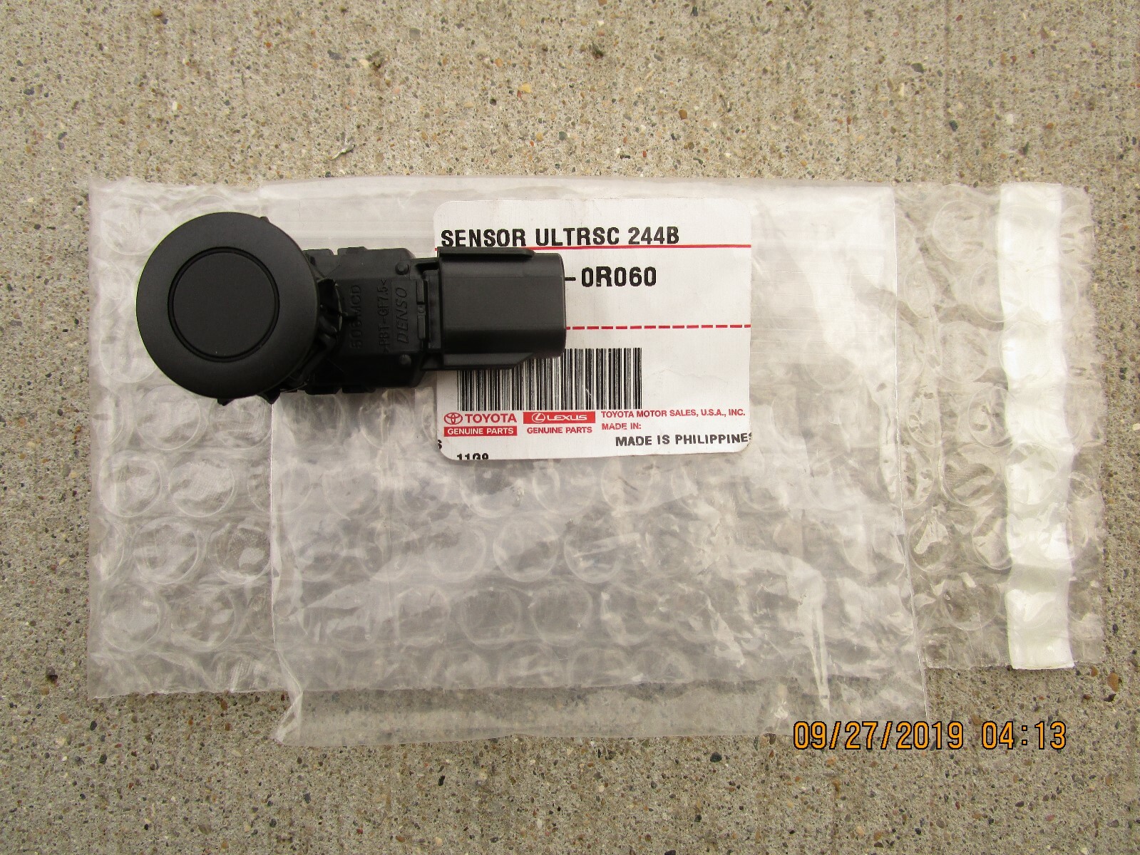 14 - 20 TOYOTA TUNDRA FRONT & REAR PLASTIC BUMPER PARKING SENSOR BRAND NEW QTY 1