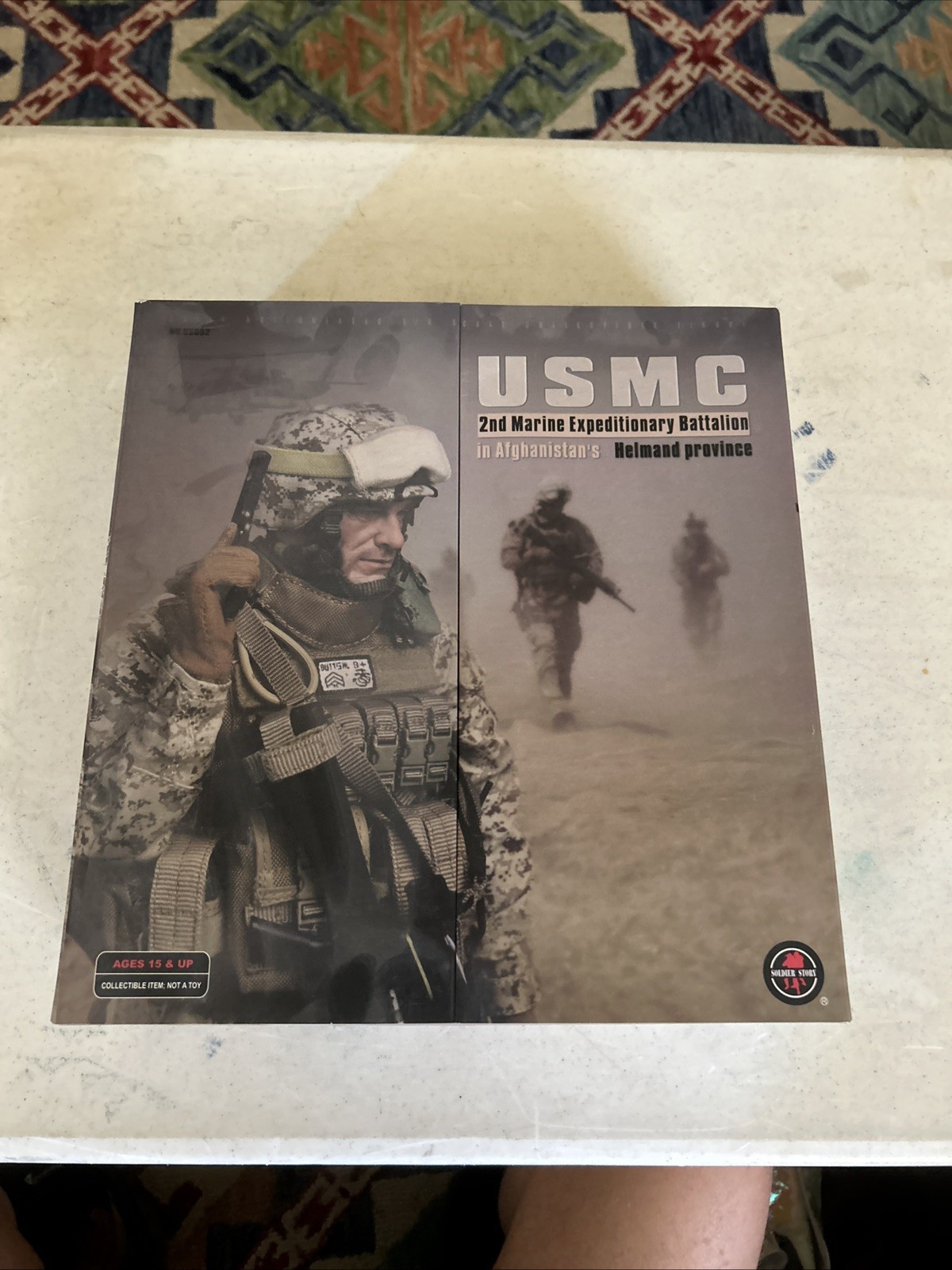 Soldier Story Ss052 1/6 Usmc 2nd Marine Expeditionary Battalion 2.0  Action 