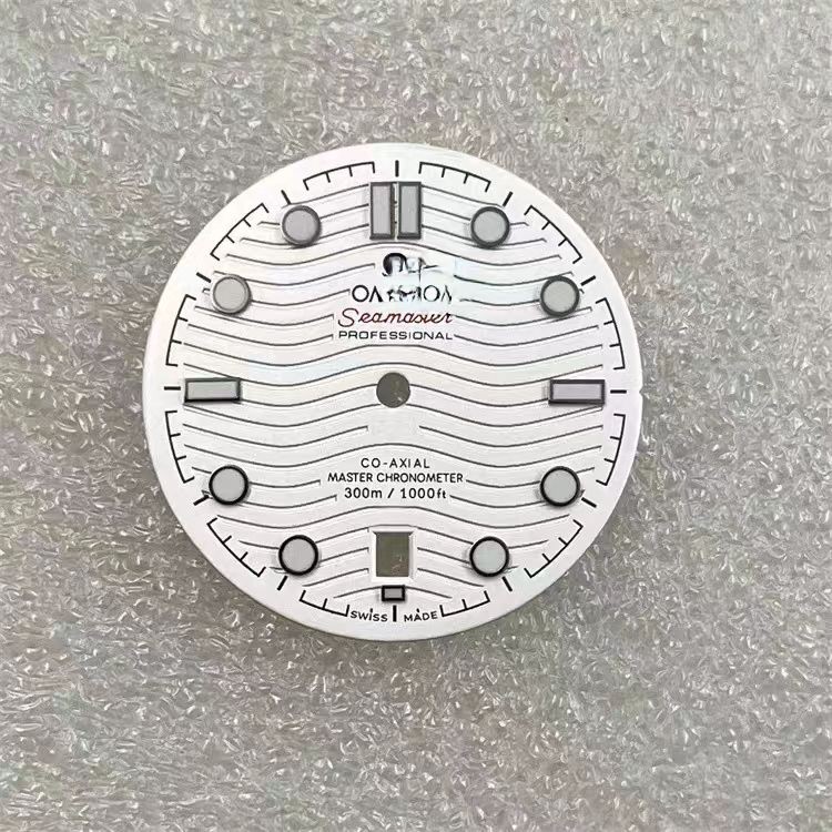 DIY 31mm Luminous Watch Dial Suitable for 2836 / 8215 Movement Seamaster 300 DIY 31mm Luminous Watch Dial Suitable for 2836 / 8215 Movement Seamaster 300