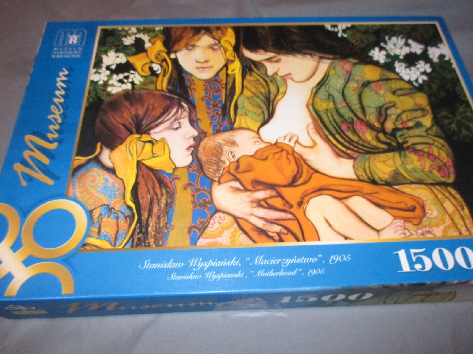 Trefl 1500 Piece Museum Puzzle - Stanislaw Wyspianski Motherhood 1905 Trefl 1500 Piece Museum Puzzle - Stanislaw Wyspianski Motherhood 1905