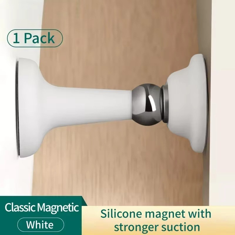 Silicone Door Stopper Strong Suction No-Drill Wall & Floor Protector