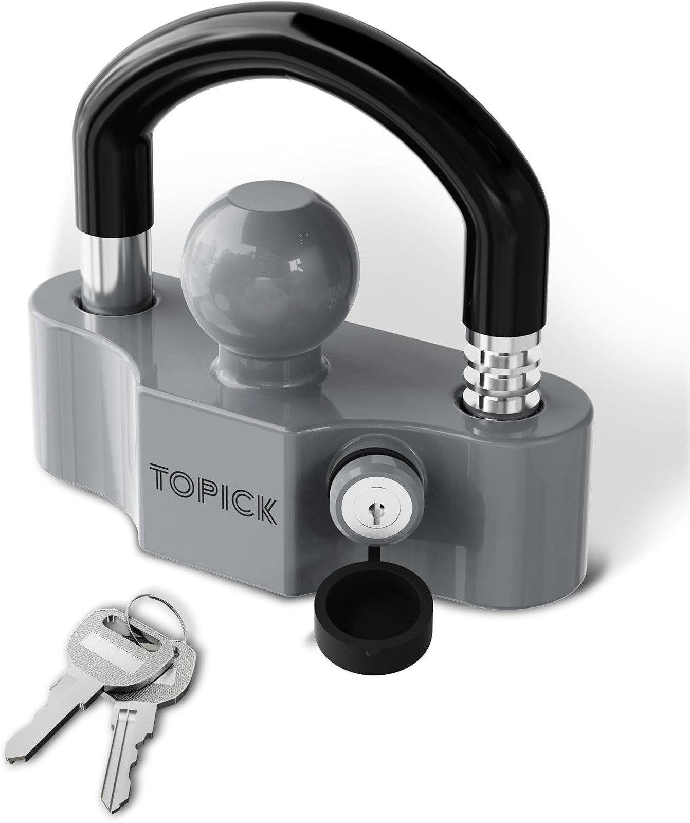 Heavy-Duty Trailer Coupler Lock Fit for 1-7/8\