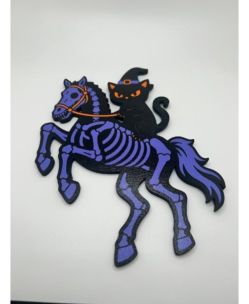 Cat on Horse