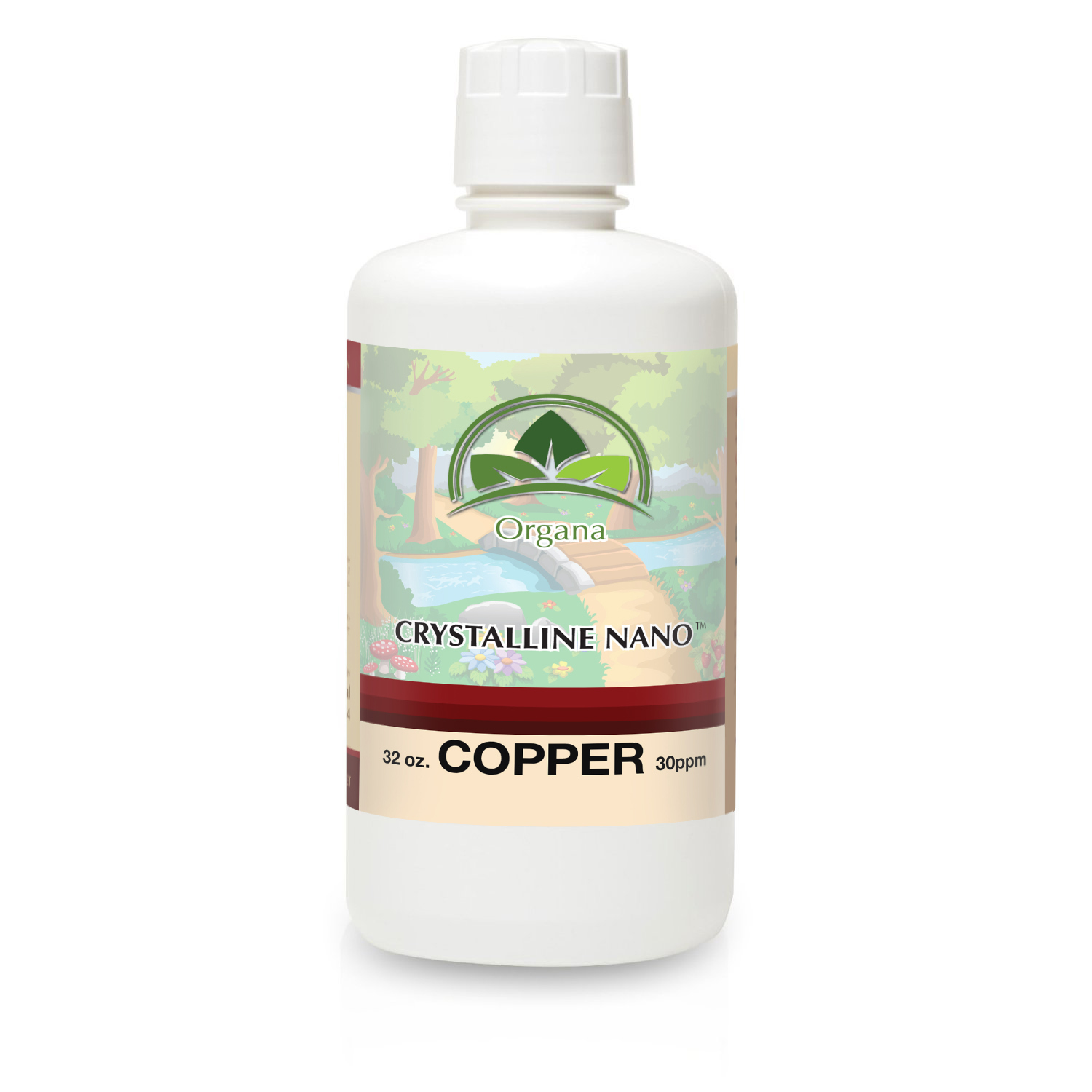 The BEST Nano Colloidal Copper Liquid Supplement - 32 Flow Oz One Quart