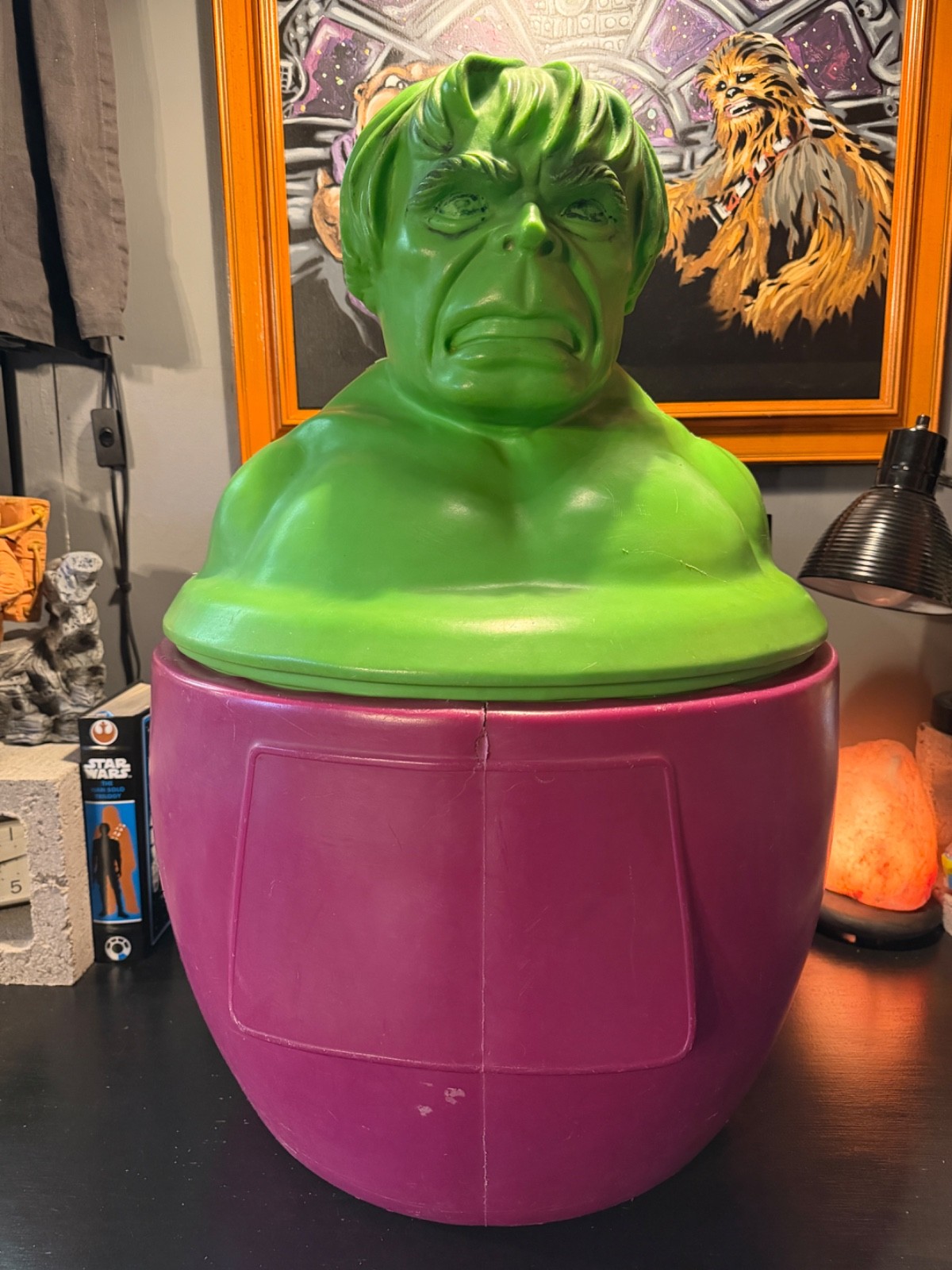 RARE Vintage 1979 Incredible Hulk Toy Chest - Sun Products - Marvel Comics