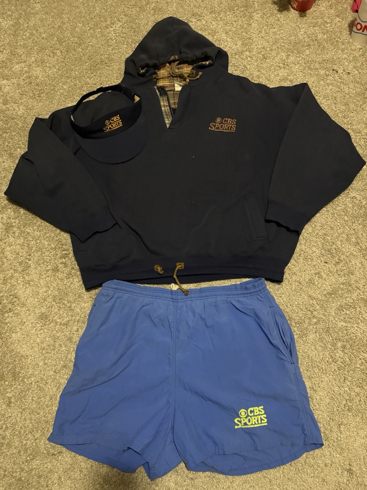 Full Set CBS Sports News Anchor Football Baseball Soccer Shorts, Hoodie, Hat