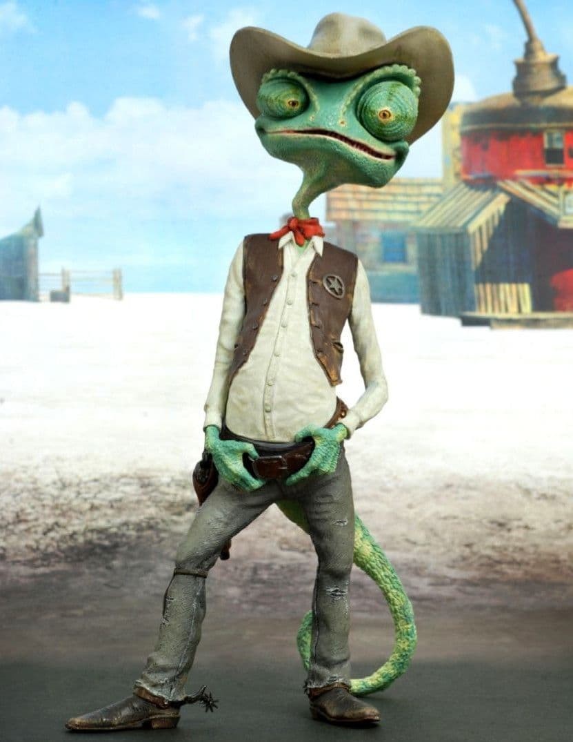 Hot Toys Movie Masterpiece VINYL Rango 1/6 Figure