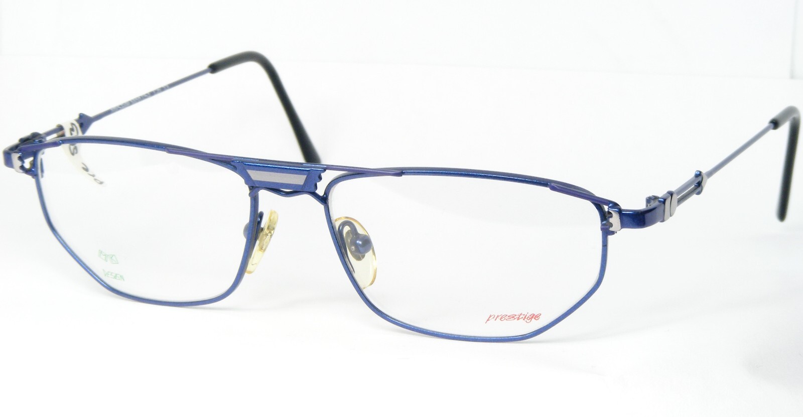 Vintage Prestige Creativ 054 13 BLUE UNIQUE EYEGLASSES FRAME 53-16-138mm Germany